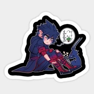 Vanitas Can't Tie Shoelaces 2k19 Sticker